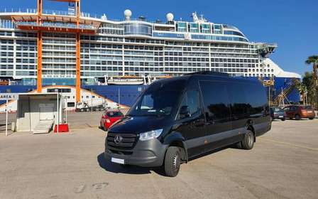 Transfert économique : Port de croisière du Pirée vers les hôtels d'Athènes