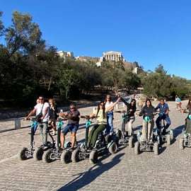 Visite de l'Athènes antique en quad électrique