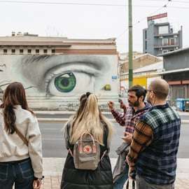 Athènes : visite guidée à pied sur le thème du street art