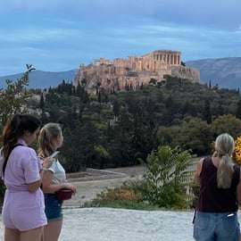 Athènes : 2 heures d'excursion en E-Bike après le coucher du soleil
