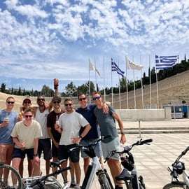 Athènes historique : visite en vélo électrique en petit groupe