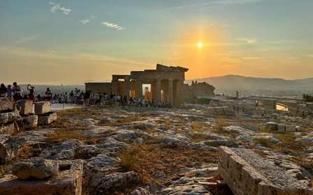 Athènes : visite guidée de l'Acropole au coucher du soleil et promenade sur la colline de la Démocratie
