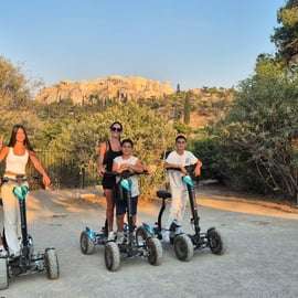 Visite de l'Athènes antique en quad électrique