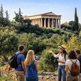 Agora antique d'Athènes : visite guidée et billet coupe-file