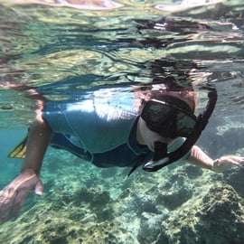 Riviera athénienne : snorkeling au large et photos sous-marines