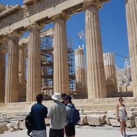 Athènes : visite guidée de l'Acropole en petit groupe (8 personnes maximum)
