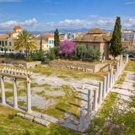 Athènes : Agora romaine & Agora antique E-ticket & 2 visites audio