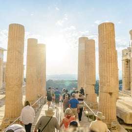 Acropole : Acropole et Parthénon : visite guidée à pied