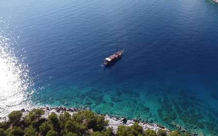Au départ d'Athènes : Croisière d'une journée à Égine, Agistri et Metopi avec déjeuner