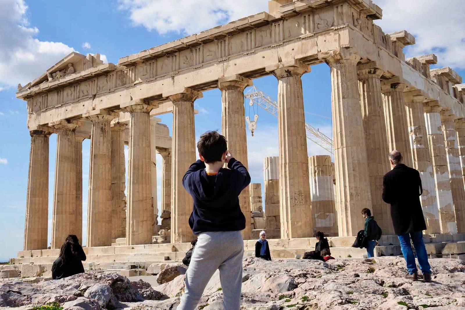 Athènes : visite de l'Acropole et du Parthénon en petit groupe (10 personnes max)