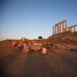 Athènes : Excursion au coucher du soleil au Cap Sounion et au Temple de Poséidon