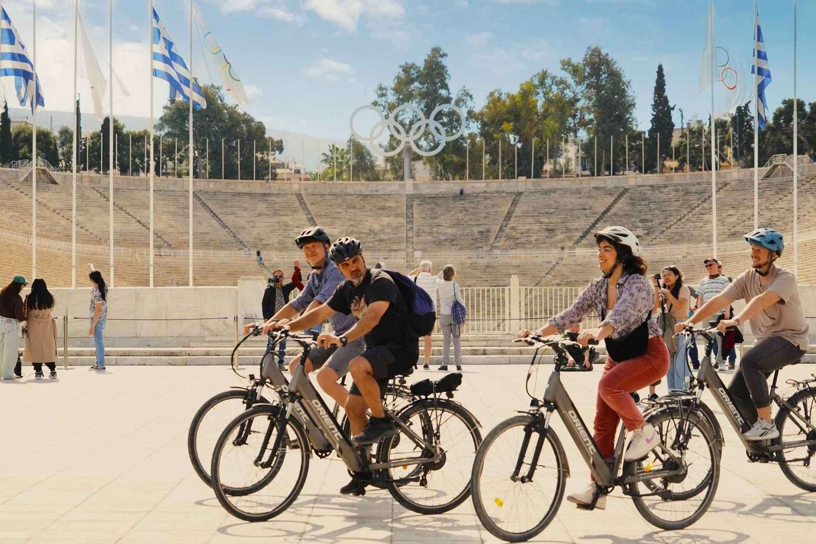 Athènes : Visite guidée de la vieille ville en E-Bike