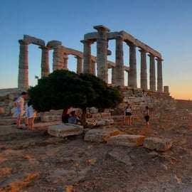 Athènes : Cap Sounio et Temple de Poséidon avec audioguide