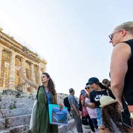 Athènes : Visite guidée de l'Acropole et des musées en début de matinée