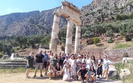 Au départ d'Athènes : Excursion à Delphes avec Audioguide multilingue