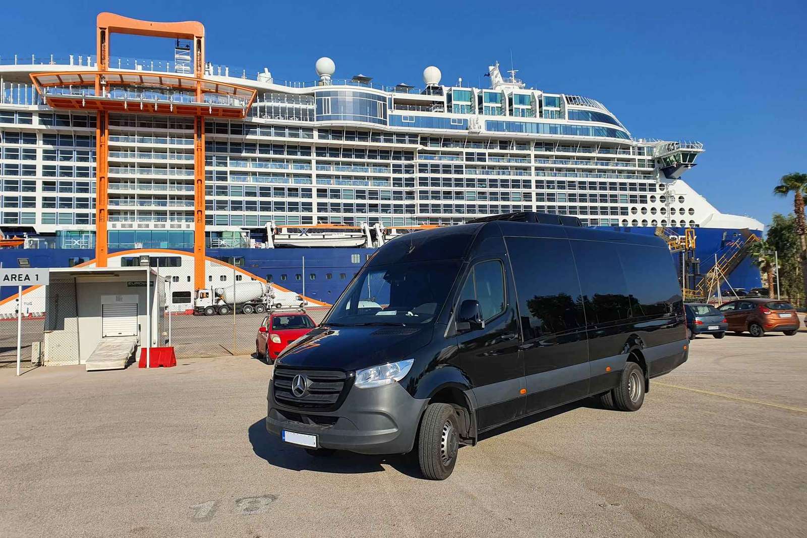 Transfert économique : Port de croisière du Pirée vers les hôtels d'Athènes