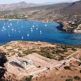 Athènes : Cap Sounio et Temple de Poséidon avec audioguide