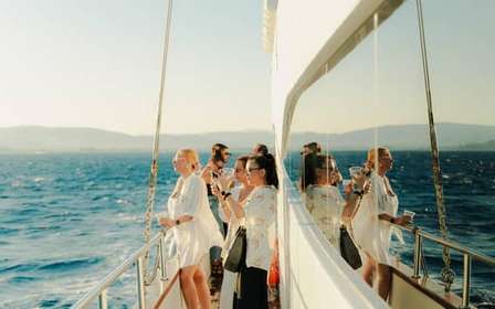 Athènes : Tour en bateau à Agistri, Égine, arrêt baignade à Methopi