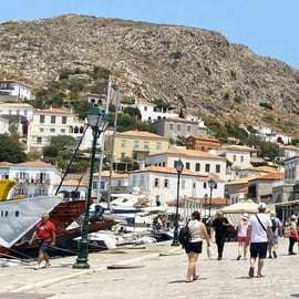 Île d'Hydra : excursion d'une journée complète au départ d'Athènes avec baignade
