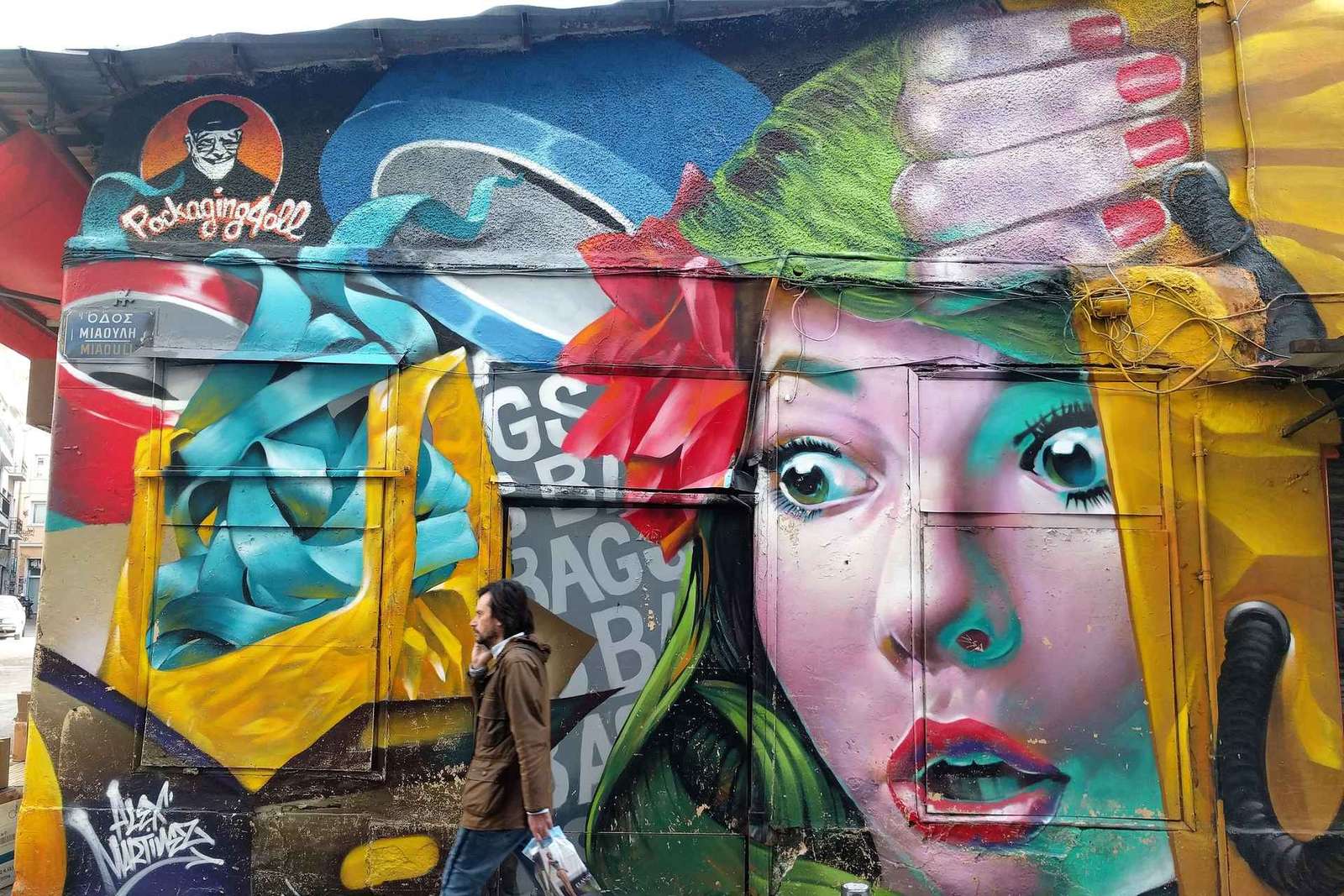 Athènes : Visite guidée du Street-Art urbain