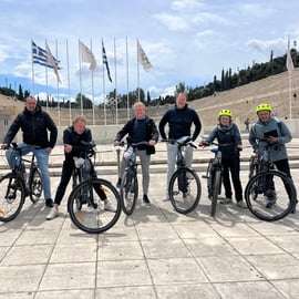 Athènes : visite guidée en vélo électrique, joyaux cachés et temps forts