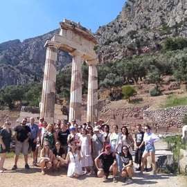 Au départ d'Athènes : Excursion à Delphes avec Audioguide multilingue