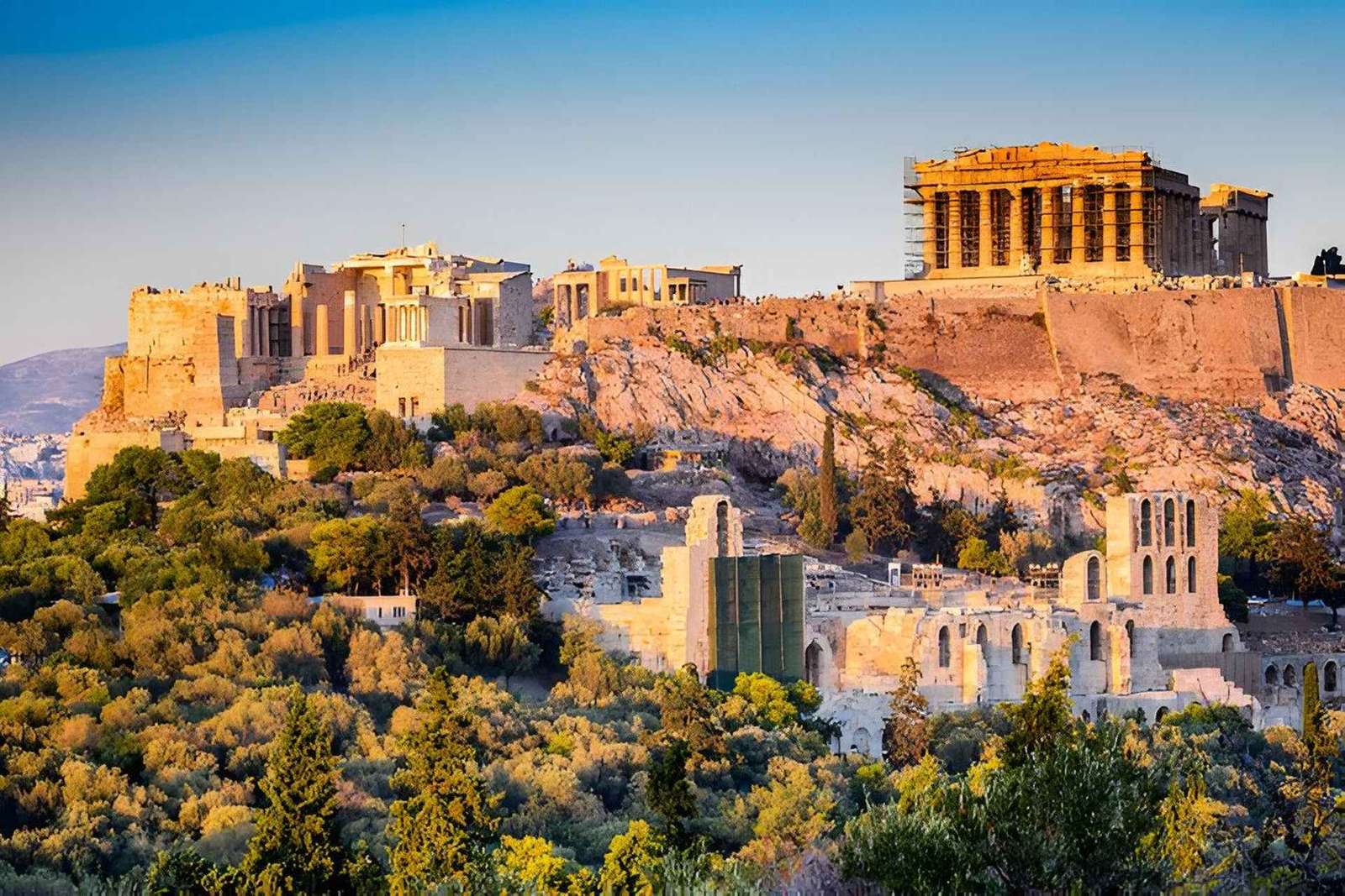 Visite d'Athènes d'une demi-journée : Acropole, Parthénon et tous les sites touristiques majeurs