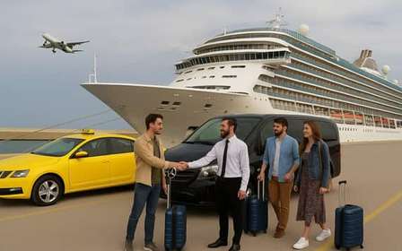 Transfert du port du Pirée vers/depuis le centre d'Athènes ou l'aéroport