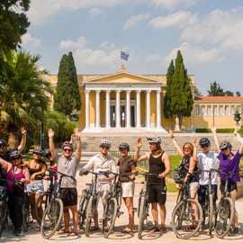 Athènes : Visite guidée de la vieille ville en E-Bike