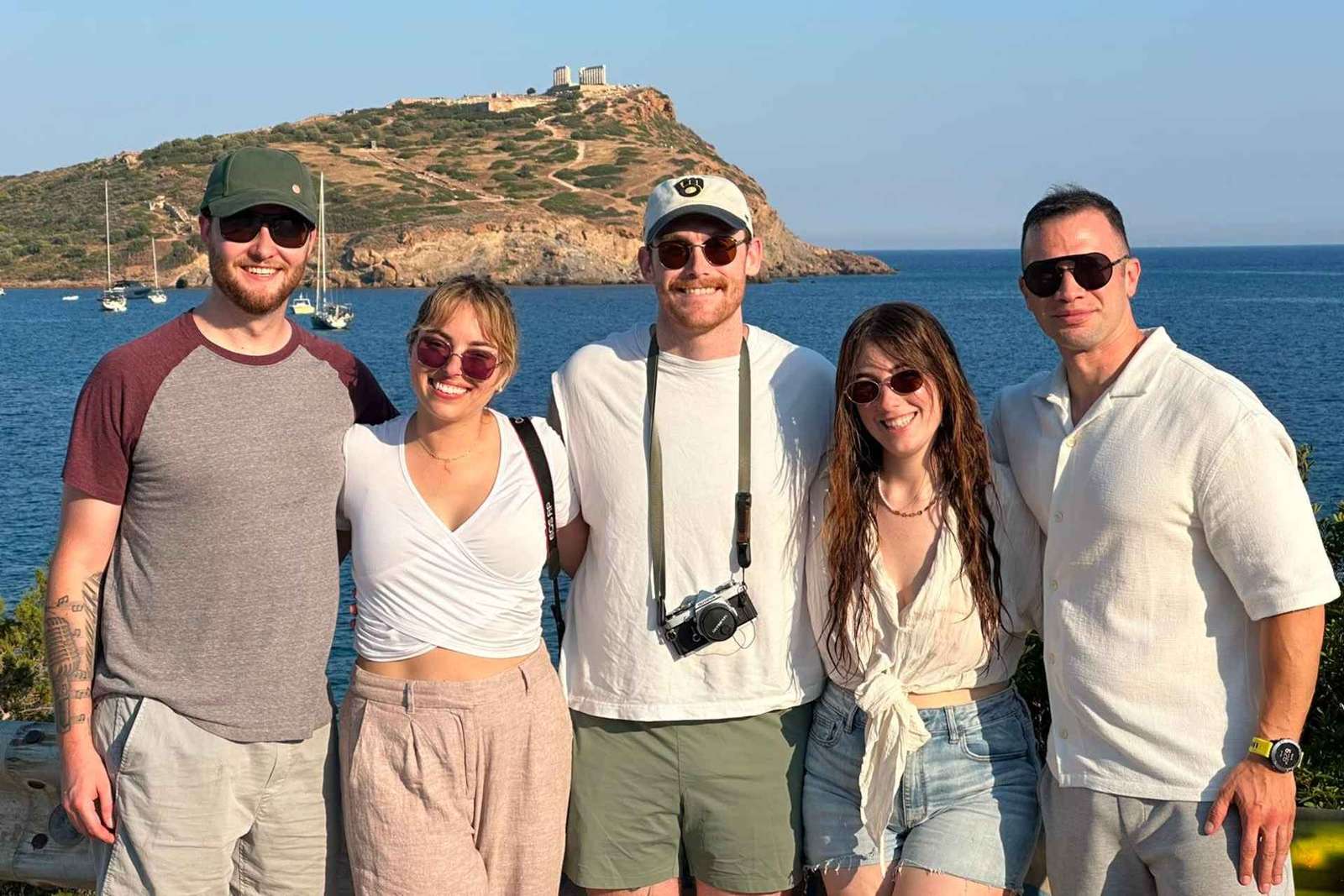 Athènes : visite privative au Cap Sounion – baignade en journée ou au crépuscule