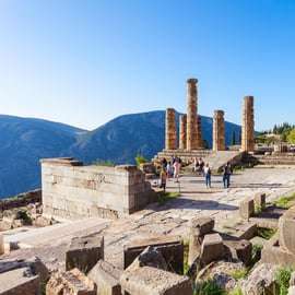 Au départ d'Athènes : excursion d'une journée à Delphes avec un guide hispanophone