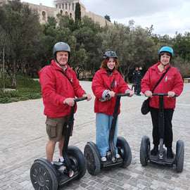 Visite en petit groupe du meilleur d'Athènes en Segway