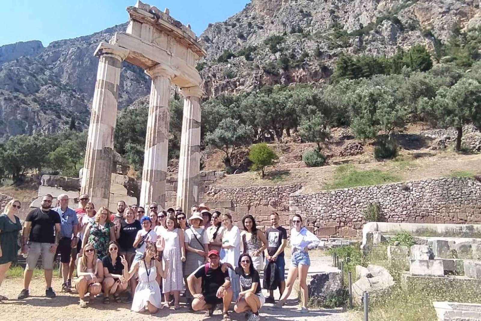 Au départ d'Athènes : Excursion à Delphes avec Audioguide multilingue