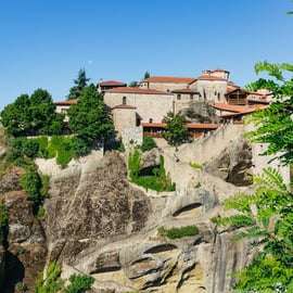 Au départ d'Athènes : Visite guidée de 2 jours à Delphes et aux Météores