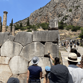 Athènes : Delphes, musée de Delphes et Arachova Excursion d'une journée avec guide