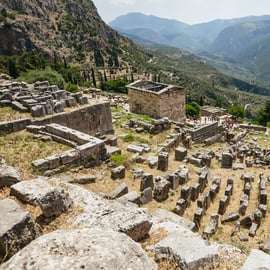 Au départ d'Athènes : Visite guidée de 2 jours à Delphes et aux Météores