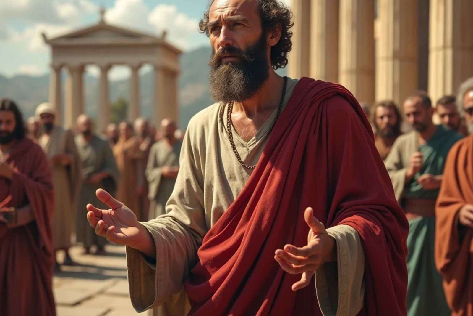 Le voyage missionnaire de l'apôtre Paul à Athènes et Corinthe