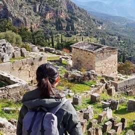 Au départ d'Athènes : excursion d'une journée à Delphes avec un guide hispanophone