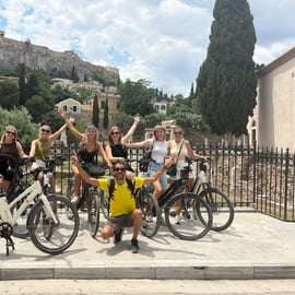 Athènes historique : visite en vélo électrique en petit groupe