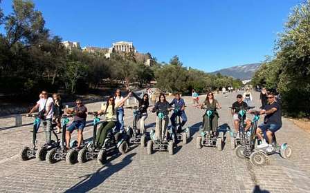 Visite de l'Athènes antique en quad électrique