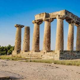 Au départ d'Athènes : Corinthe antique et Canal de Corinthe visite privée