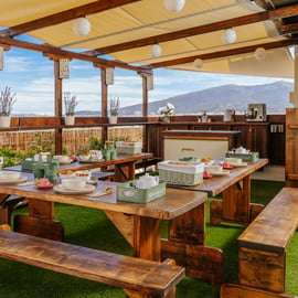 Athènes : cours de cuisine au Diamond Roof Garden