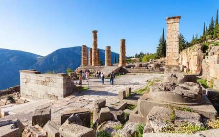Au départ d'Athènes : excursion d'une journée à Delphes avec un guide hispanophone
