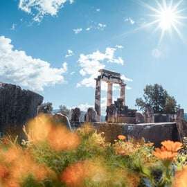 Athènes : Excursion d'une journée à Delphes, dans la grotte des Coryciens et sur le champ de bataille de l'an 300