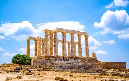 Au départ d'Athènes : Visite guidée du Temple de Poséidon et du Cap Sounion