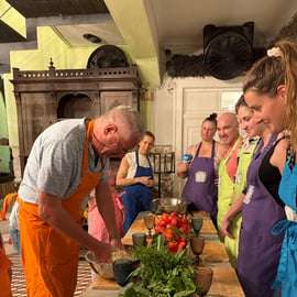 Athènes : cours de cuisine grecque avec dîner et boissons