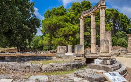 Visite d'une jounée privée de l'ancienne Olympie au départ d'Athènes