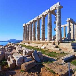 Au départ d'Athènes : Visite guidée du Temple de Poséidon et du Cap Sounion