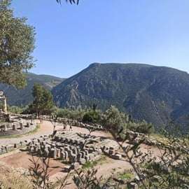 Au départ d'Athènes : Excursion à Delphes avec Audioguide multilingue