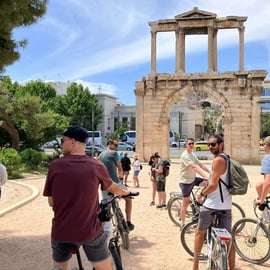 Athènes historique : visite en vélo électrique en petit groupe